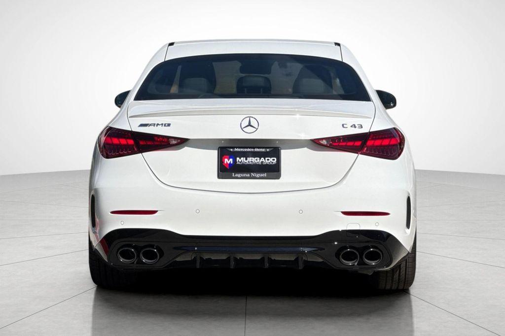 new 2025 Mercedes-Benz AMG C 43 car, priced at $68,555
