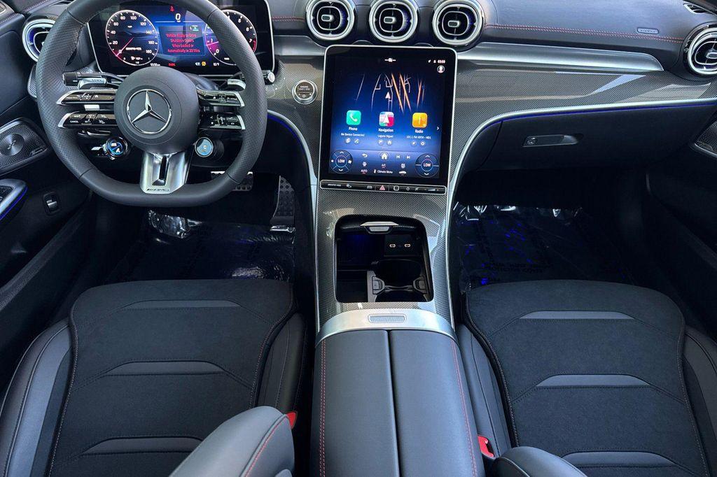 new 2025 Mercedes-Benz AMG C 43 car, priced at $68,555