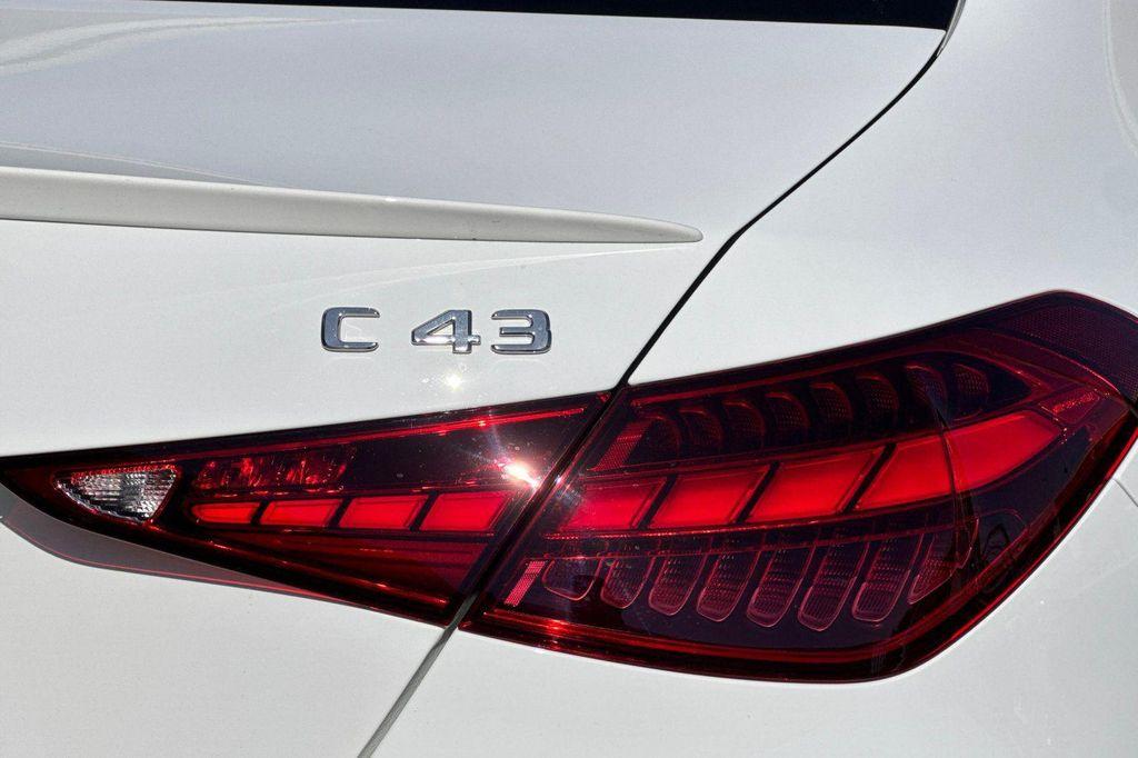 new 2025 Mercedes-Benz AMG C 43 car, priced at $68,555