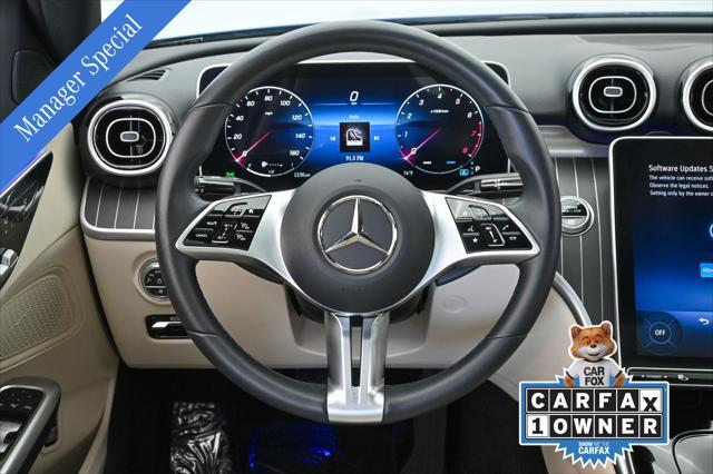 used 2024 Mercedes-Benz C-Class car, priced at $41,560