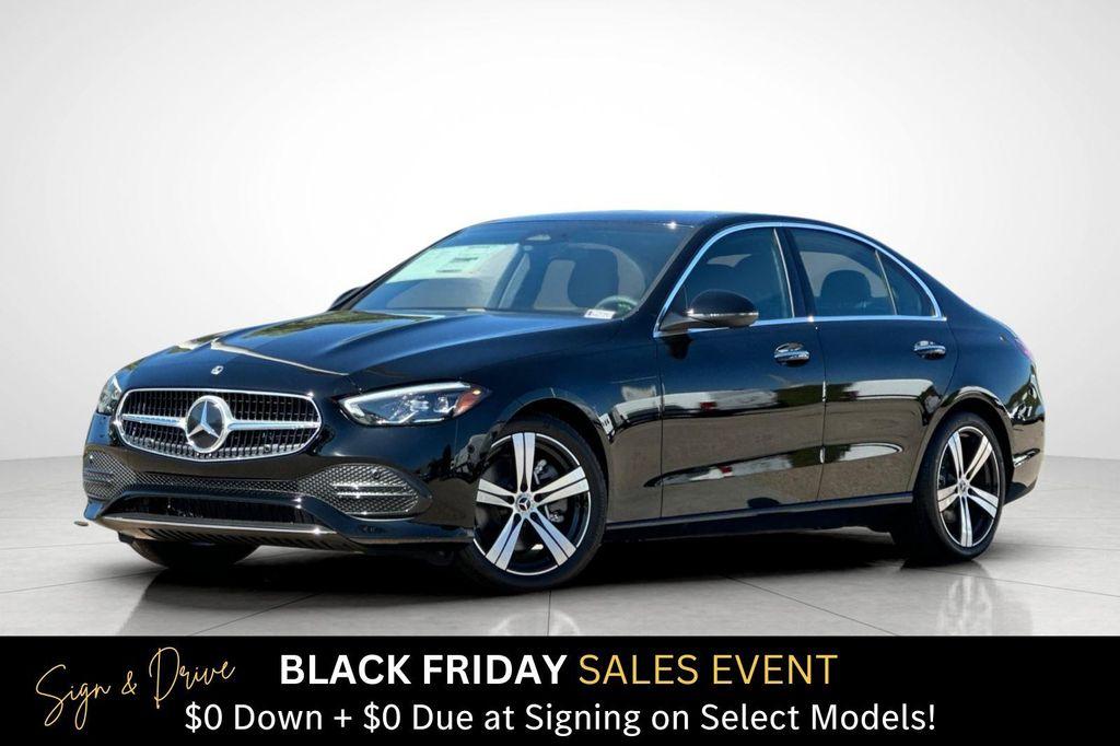 new 2025 Mercedes-Benz C-Class car, priced at $45,835