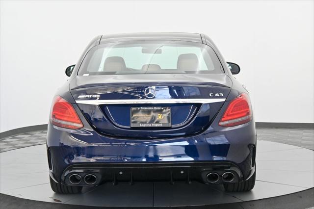 used 2020 Mercedes-Benz AMG C 43 car, priced at $33,000