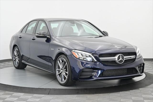 used 2020 Mercedes-Benz AMG C 43 car, priced at $33,000