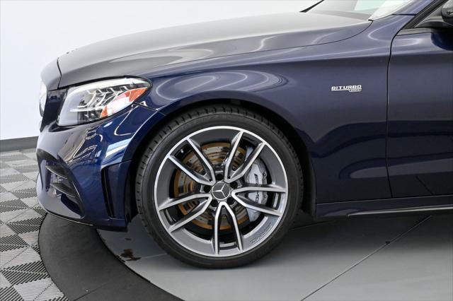 used 2020 Mercedes-Benz AMG C 43 car, priced at $33,000