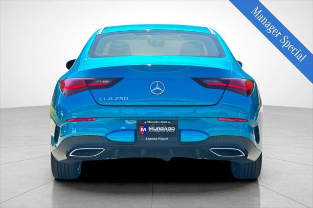 used 2025 Mercedes-Benz CLA 250 car, priced at $44,000