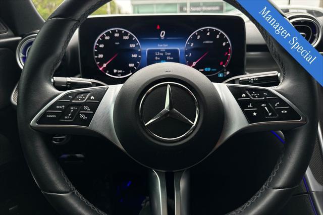 used 2022 Mercedes-Benz C-Class car, priced at $31,450