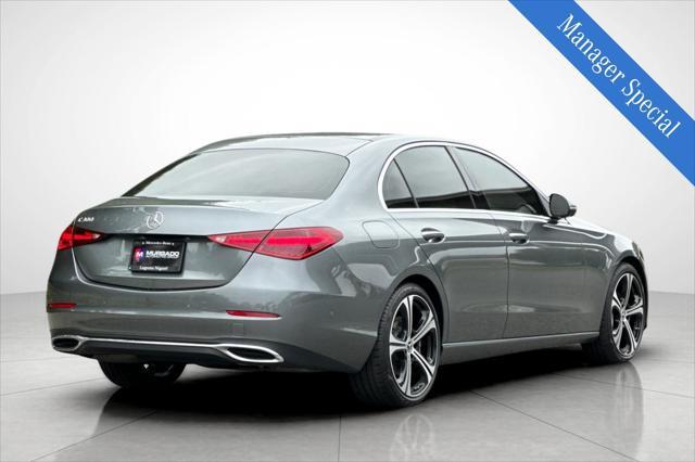used 2022 Mercedes-Benz C-Class car, priced at $31,450