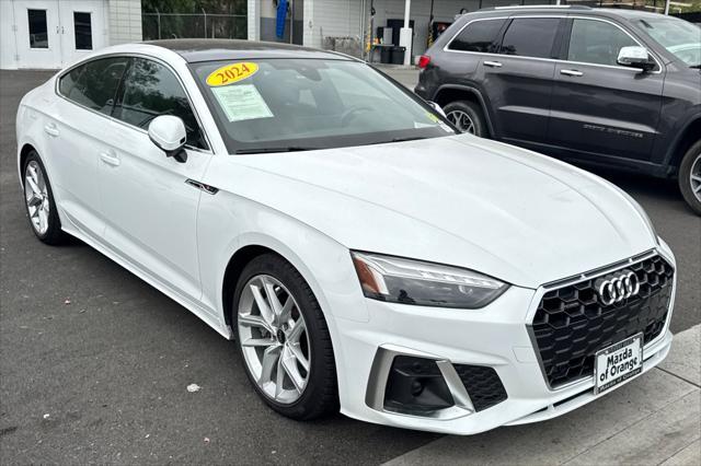 used 2024 Audi A5 Sportback car, priced at $36,916