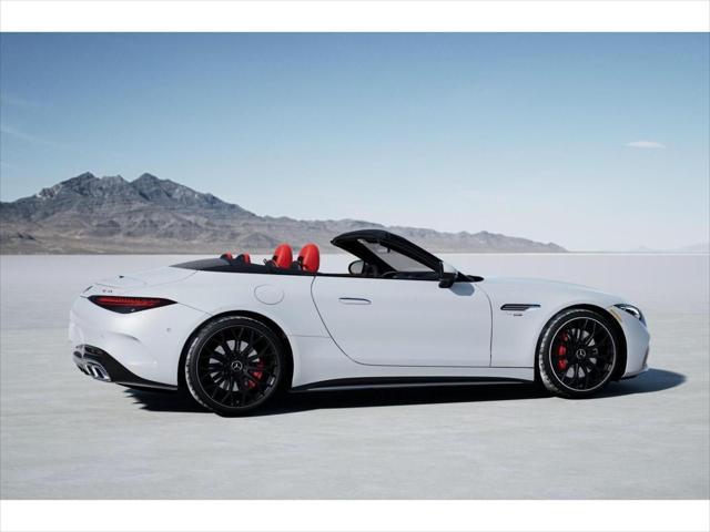 new 2025 Mercedes-Benz AMG SL 55 car, priced at $158,530