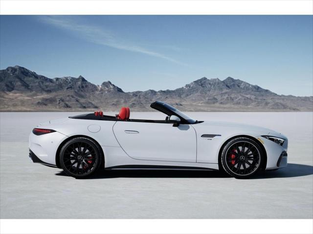 new 2025 Mercedes-Benz AMG SL 55 car, priced at $158,530