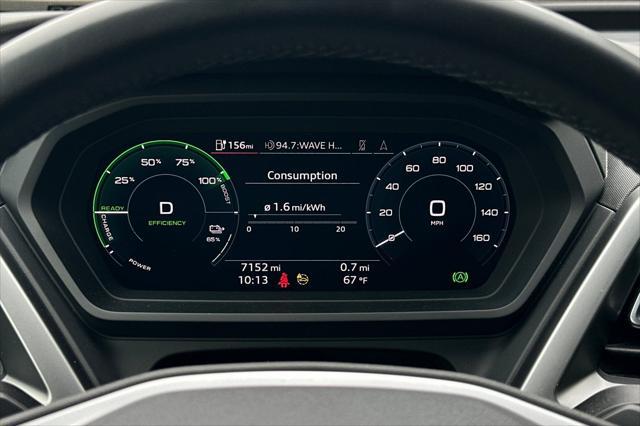 used 2024 Audi Q4 e-tron car, priced at $37,800