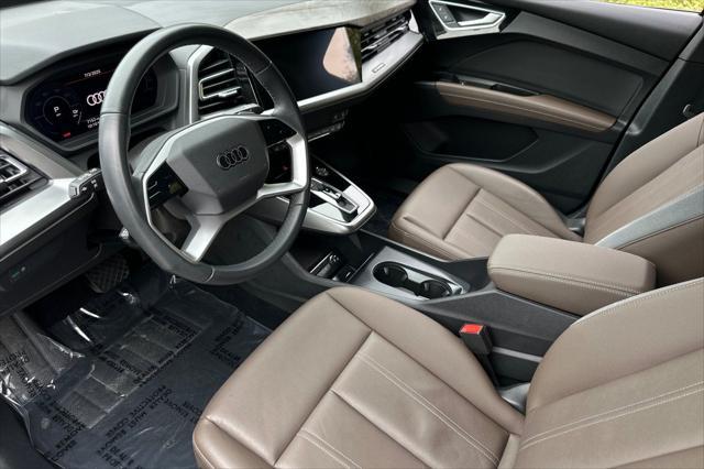 used 2024 Audi Q4 e-tron car, priced at $37,800