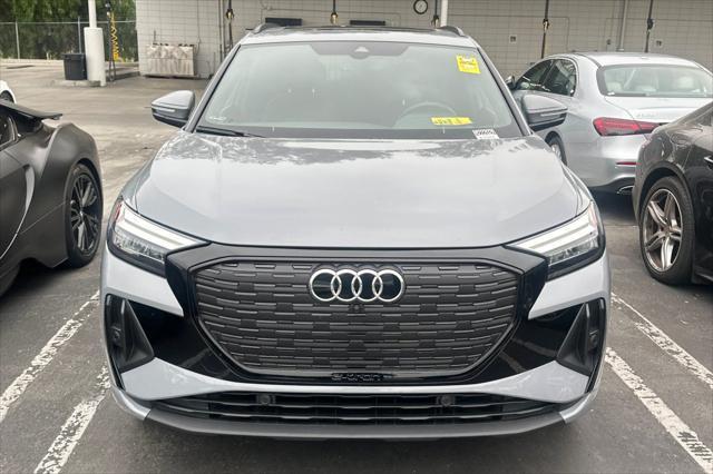 used 2024 Audi Q4 e-tron car, priced at $39,500