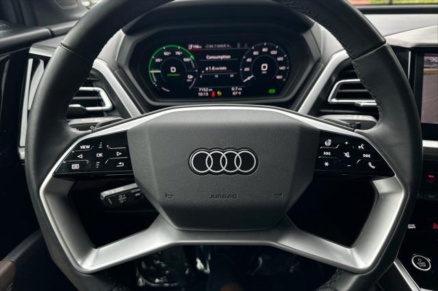 used 2024 Audi Q4 e-tron car, priced at $37,800