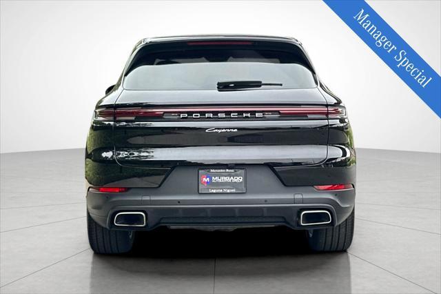 used 2024 Porsche Cayenne car, priced at $74,000