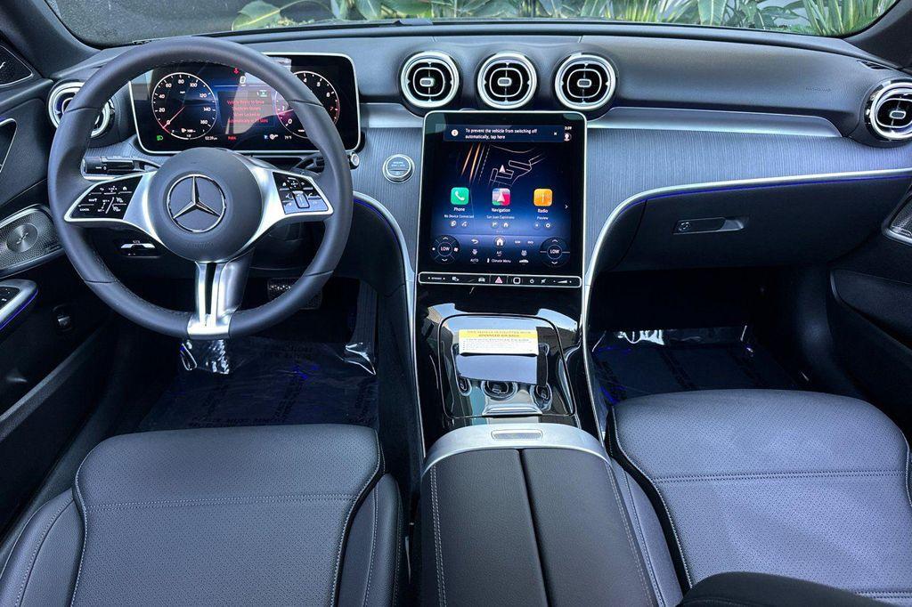 new 2025 Mercedes-Benz C-Class car, priced at $47,740