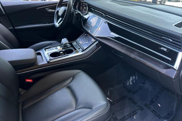 used 2021 Audi Q8 car, priced at $43,000