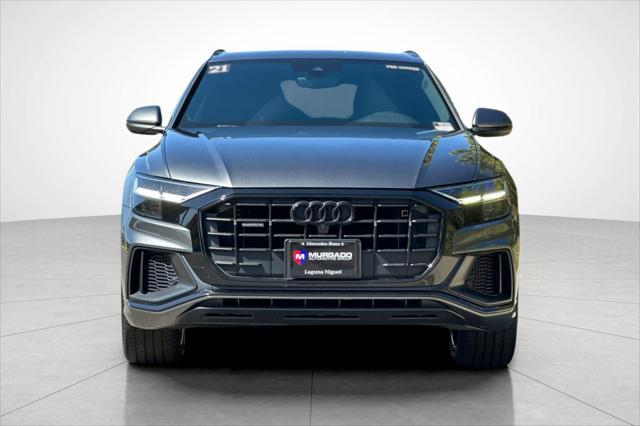 used 2021 Audi Q8 car, priced at $43,000