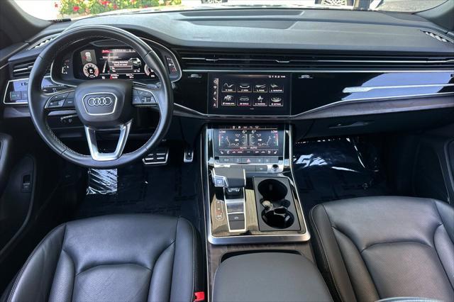 used 2021 Audi Q8 car, priced at $43,000