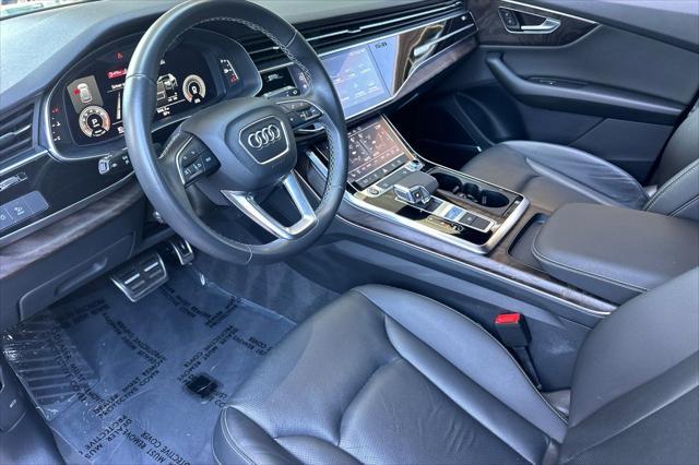used 2021 Audi Q8 car, priced at $43,000