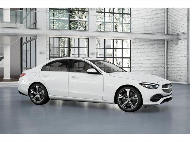 new 2025 Mercedes-Benz C-Class car, priced at $55,355