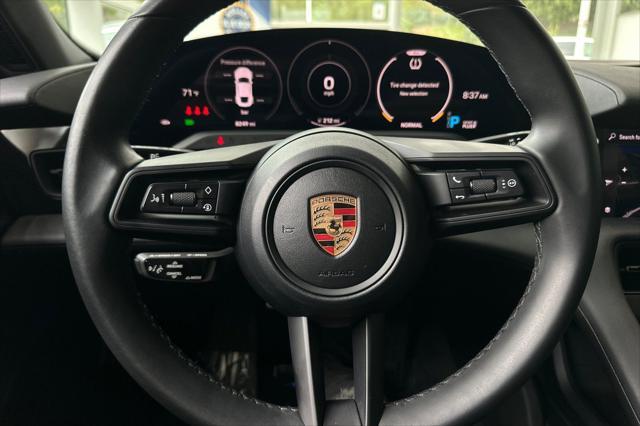 used 2023 Porsche Taycan car, priced at $75,000