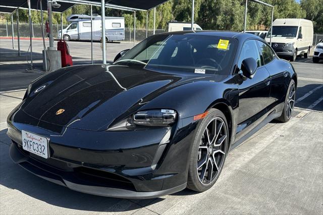 used 2023 Porsche Taycan car, priced at $76,000