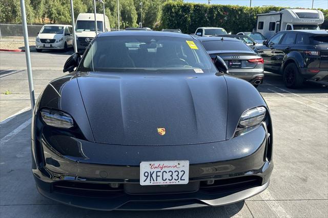 used 2023 Porsche Taycan car, priced at $76,000