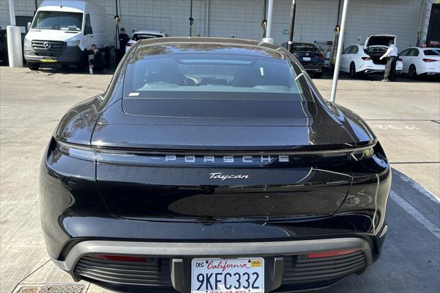 used 2023 Porsche Taycan car, priced at $76,000