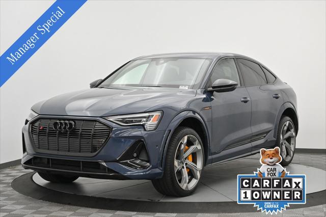 used 2022 Audi e-tron S car, priced at $44,596