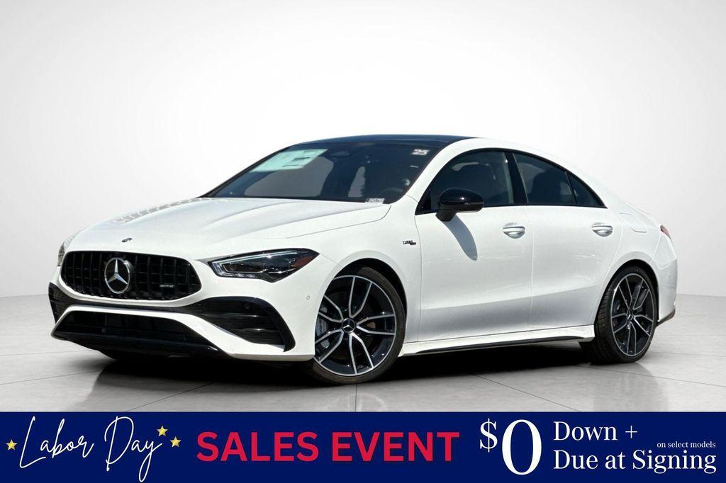 new 2025 Mercedes-Benz AMG CLA 35 car, priced at $61,385