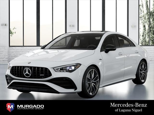 new 2025 Mercedes-Benz AMG CLA 35 car, priced at $61,385