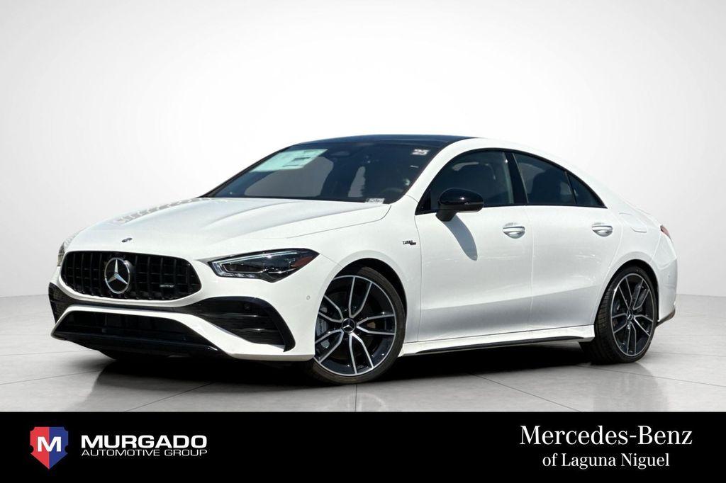 new 2025 Mercedes-Benz AMG CLA 35 car, priced at $61,385