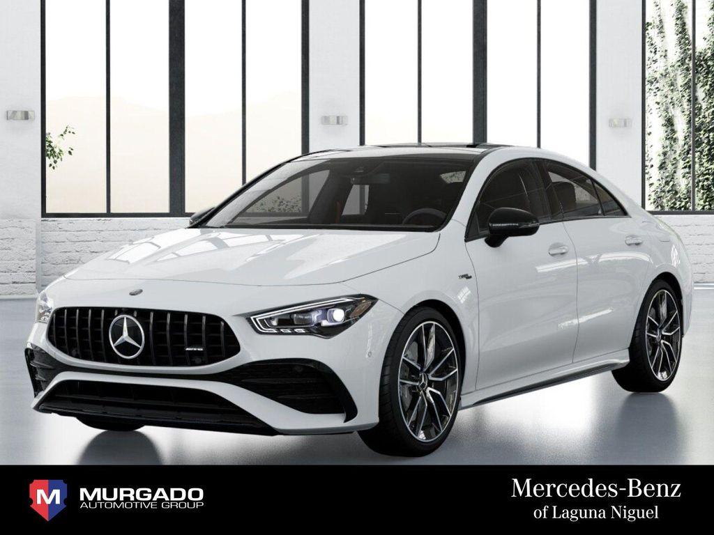 new 2025 Mercedes-Benz AMG CLA 35 car, priced at $61,385