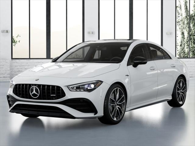 new 2025 Mercedes-Benz AMG CLA 35 car, priced at $61,385