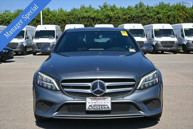 used 2021 Mercedes-Benz C-Class car, priced at $25,500