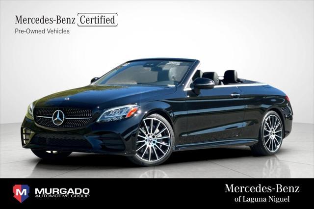 used 2022 Mercedes-Benz C-Class car, priced at $40,300