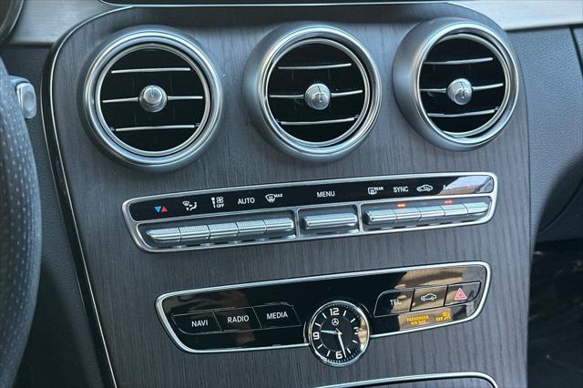 used 2022 Mercedes-Benz C-Class car, priced at $40,300