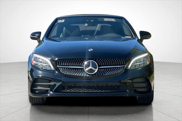 used 2022 Mercedes-Benz C-Class car, priced at $40,300