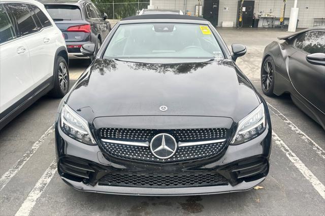 used 2022 Mercedes-Benz C-Class car, priced at $41,500