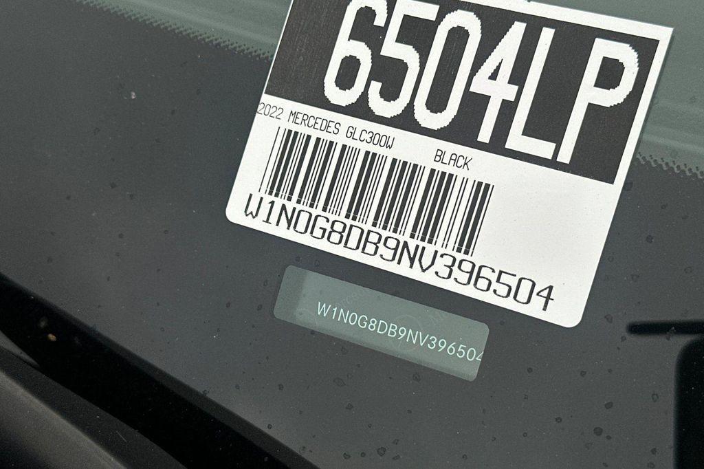 used 2022 Mercedes-Benz GLC 300 car, priced at $34,484