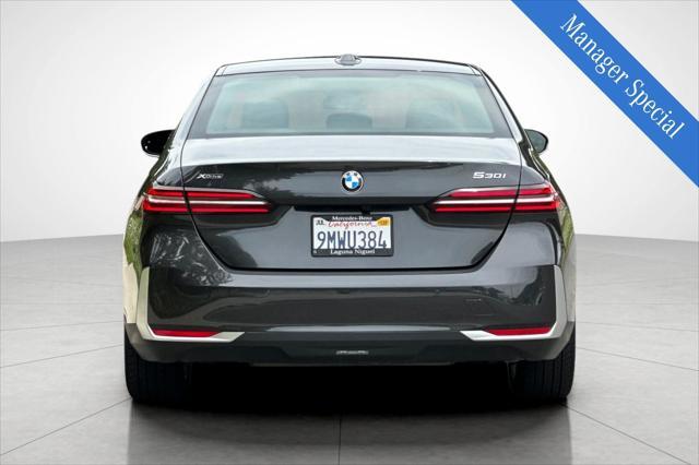used 2024 BMW 530 car, priced at $47,500