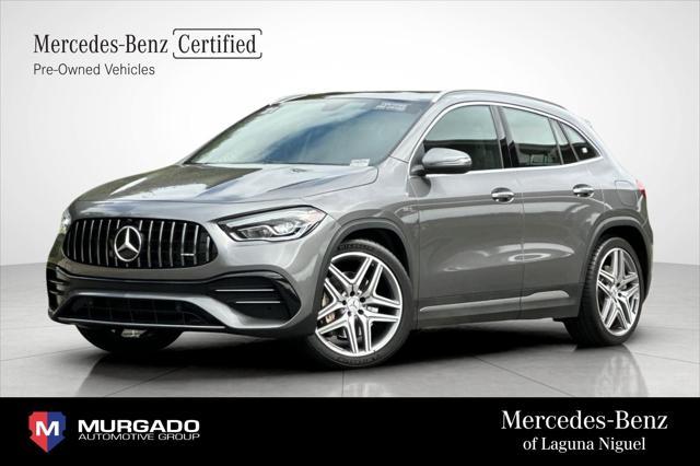 used 2021 Mercedes-Benz AMG GLA 35 car, priced at $32,446
