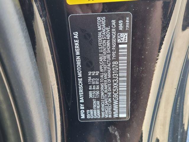 used 2019 MINI Convertible car, priced at $20,889