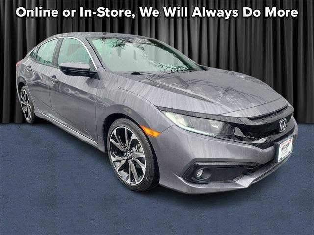 used 2021 Honda Civic car, priced at $20,200