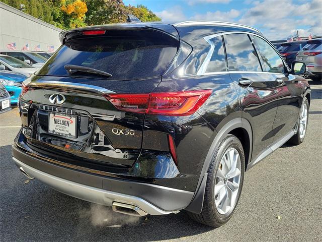 used 2021 INFINITI QX50 car, priced at $27,888