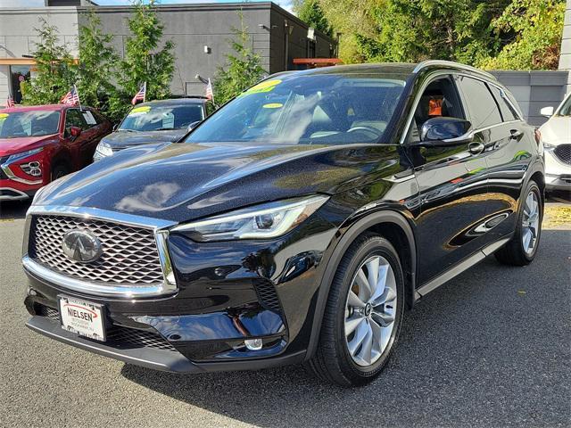 used 2021 INFINITI QX50 car, priced at $27,888