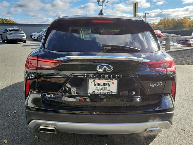 used 2021 INFINITI QX50 car, priced at $27,888