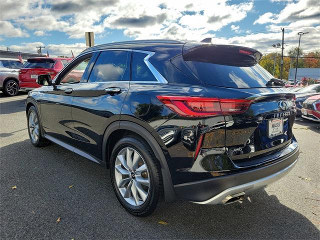 used 2021 INFINITI QX50 car, priced at $27,888