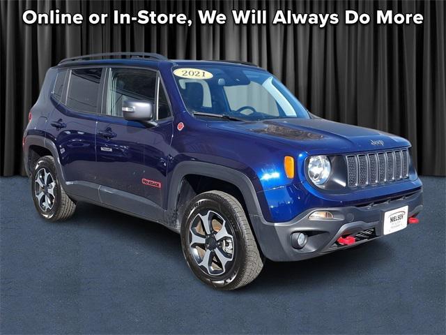 used 2021 Jeep Renegade car, priced at $18,000